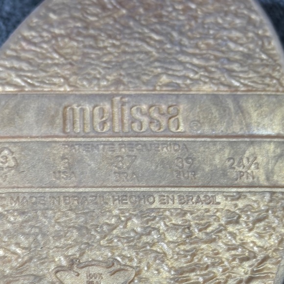 Melissa Women's Ulitsa Black & Gold Splatter Sneakers size 8 - Picture 11 of 13